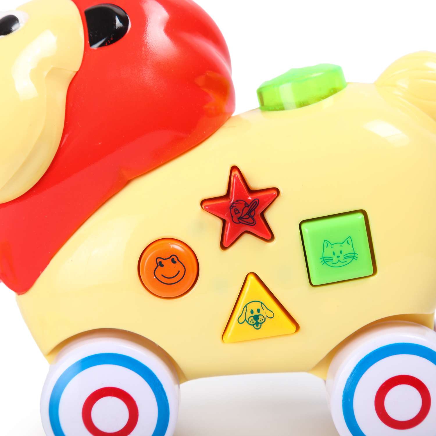 Игрушка BabyGo каталка Лев - фото 4