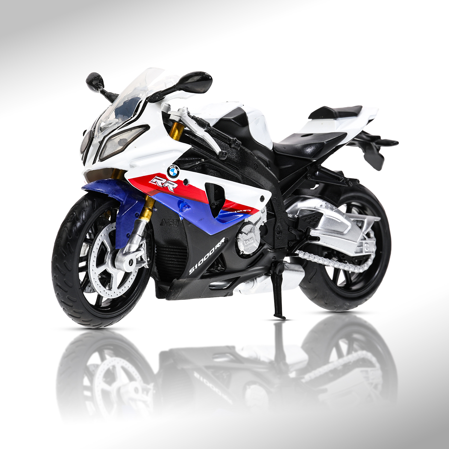 Мотоцикл Технопарк BMW S1000RR 1:12 382946 - фото 12