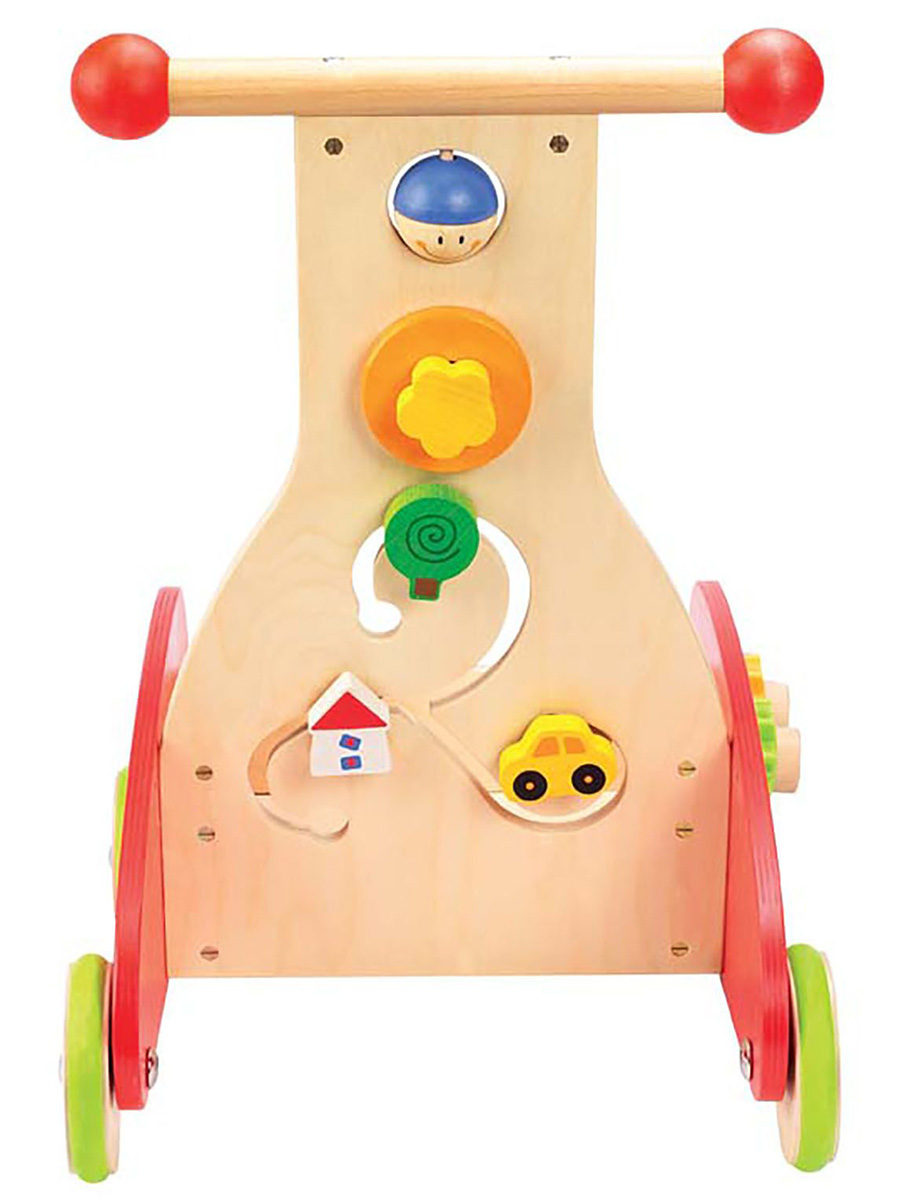 Ходунки Hape Волшебные с ручкой красный - фото 9