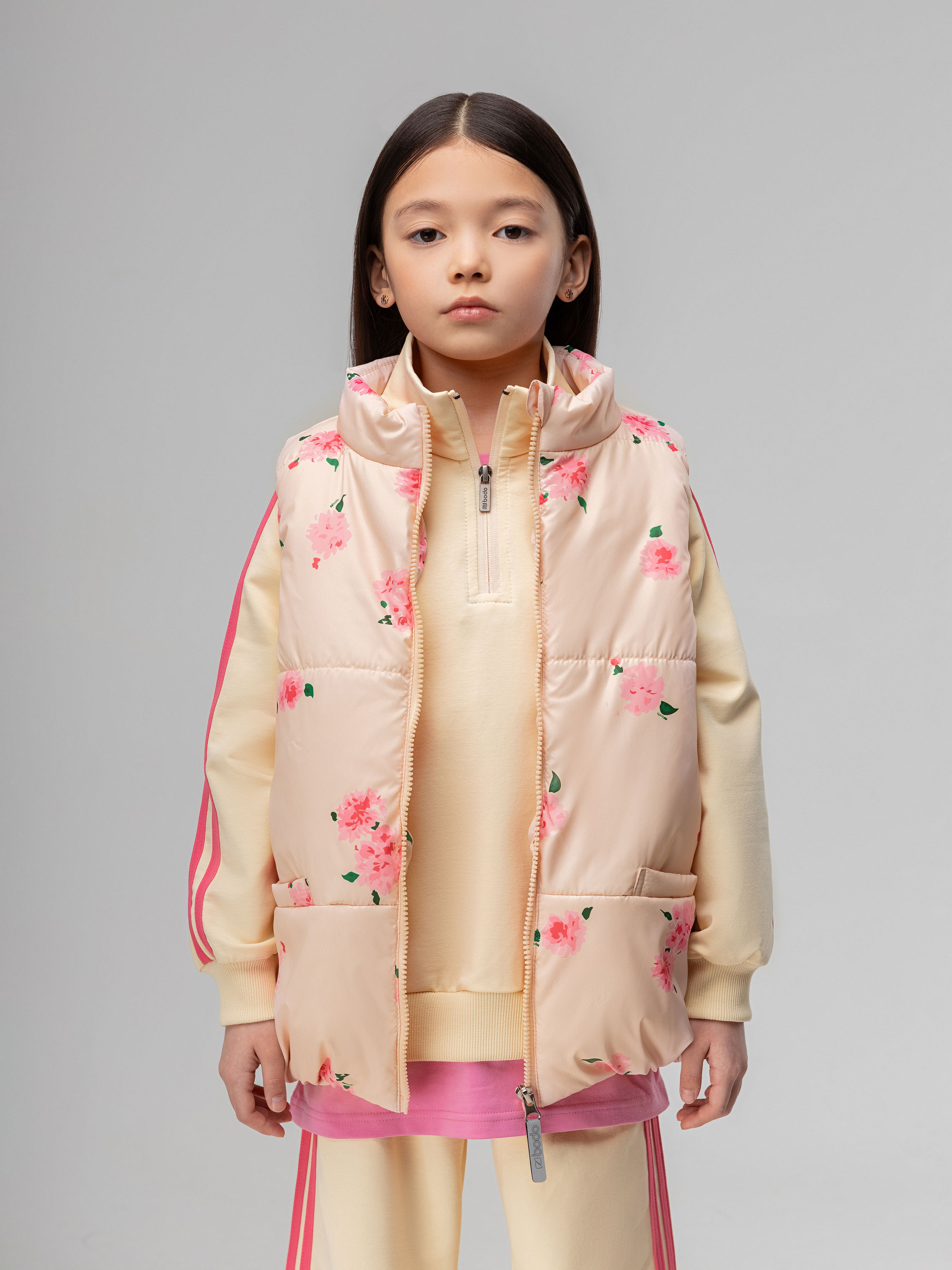 Жилет Bodo 14-84MU_экрю (розовый) - фото 4