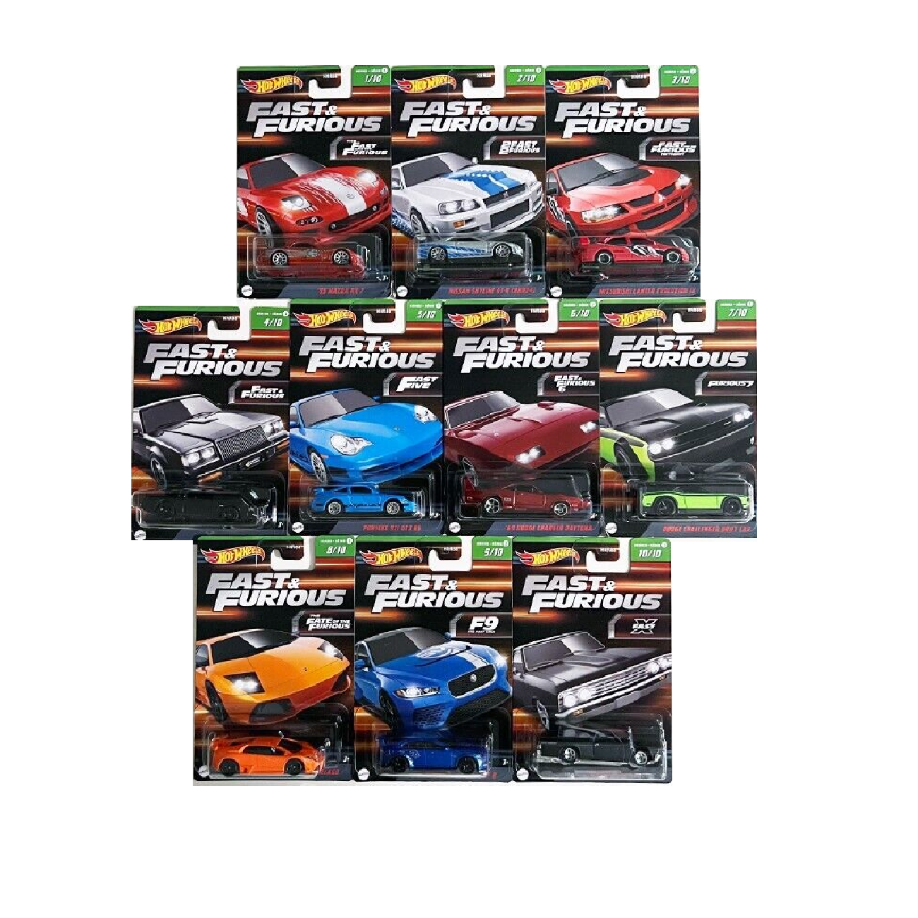 Автомобиль Hot Wheels Nissan 1:64 HNR88/HNT02 - фото 3