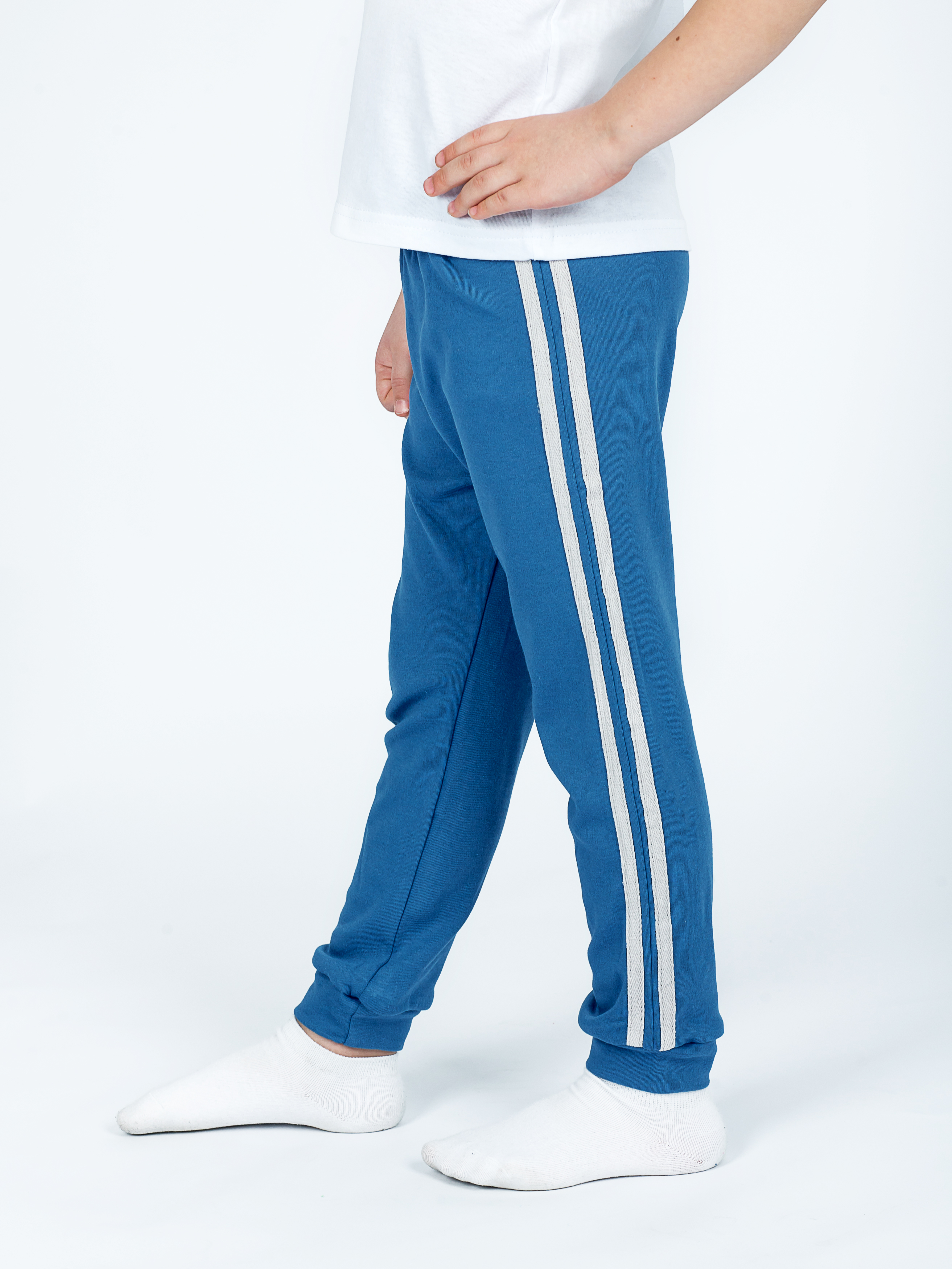 Брюки KiMMi Baby КБ-1308432л индиго - фото 7