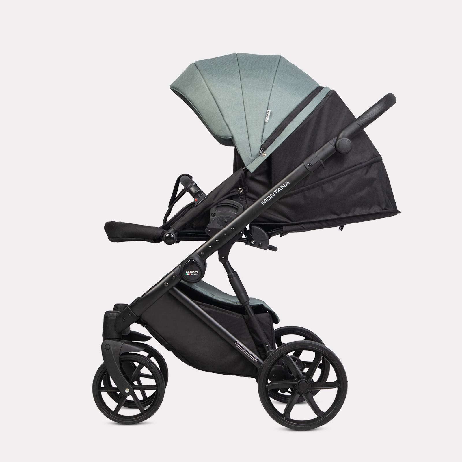 Коляска 2в1 Riko Basic Montana зеленый - фото 6