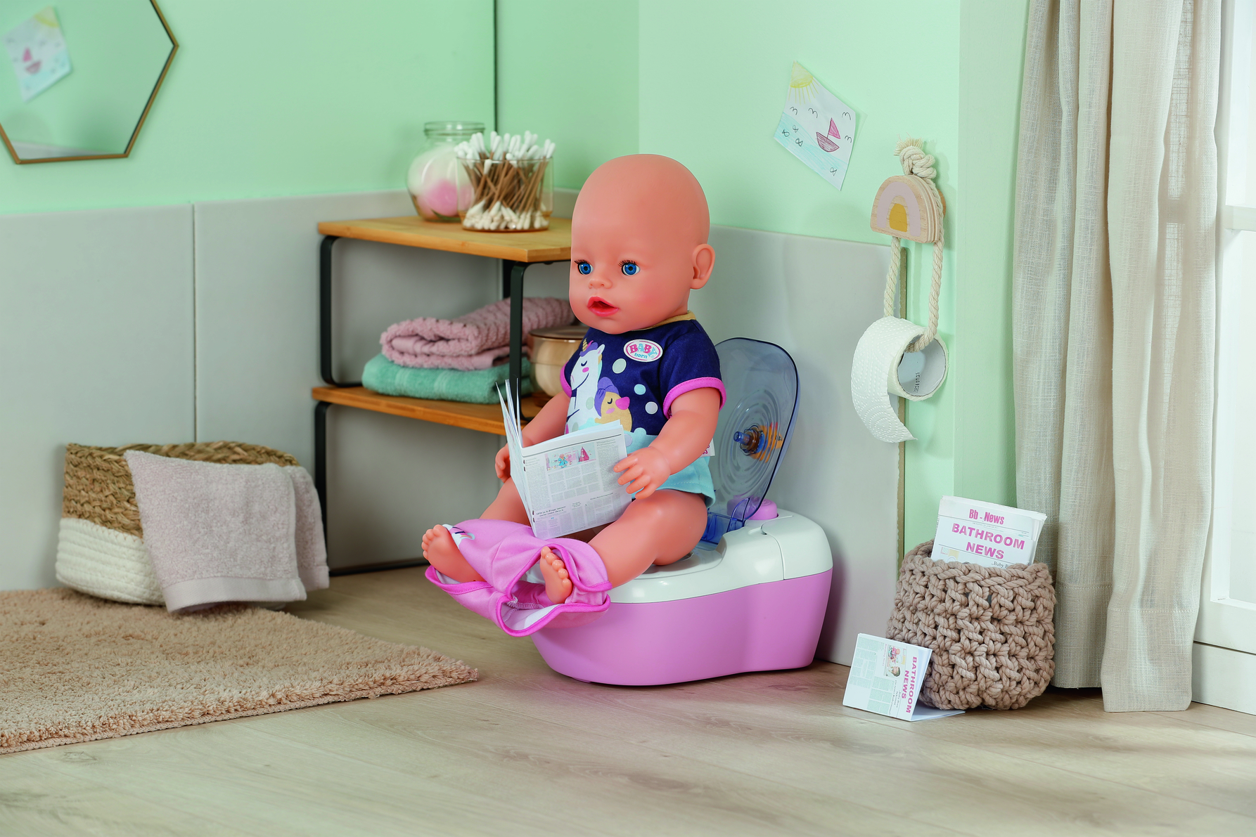 Аксессуар для кукол BABY BORN кукольный интерьер, горшок 69136 - фото 9