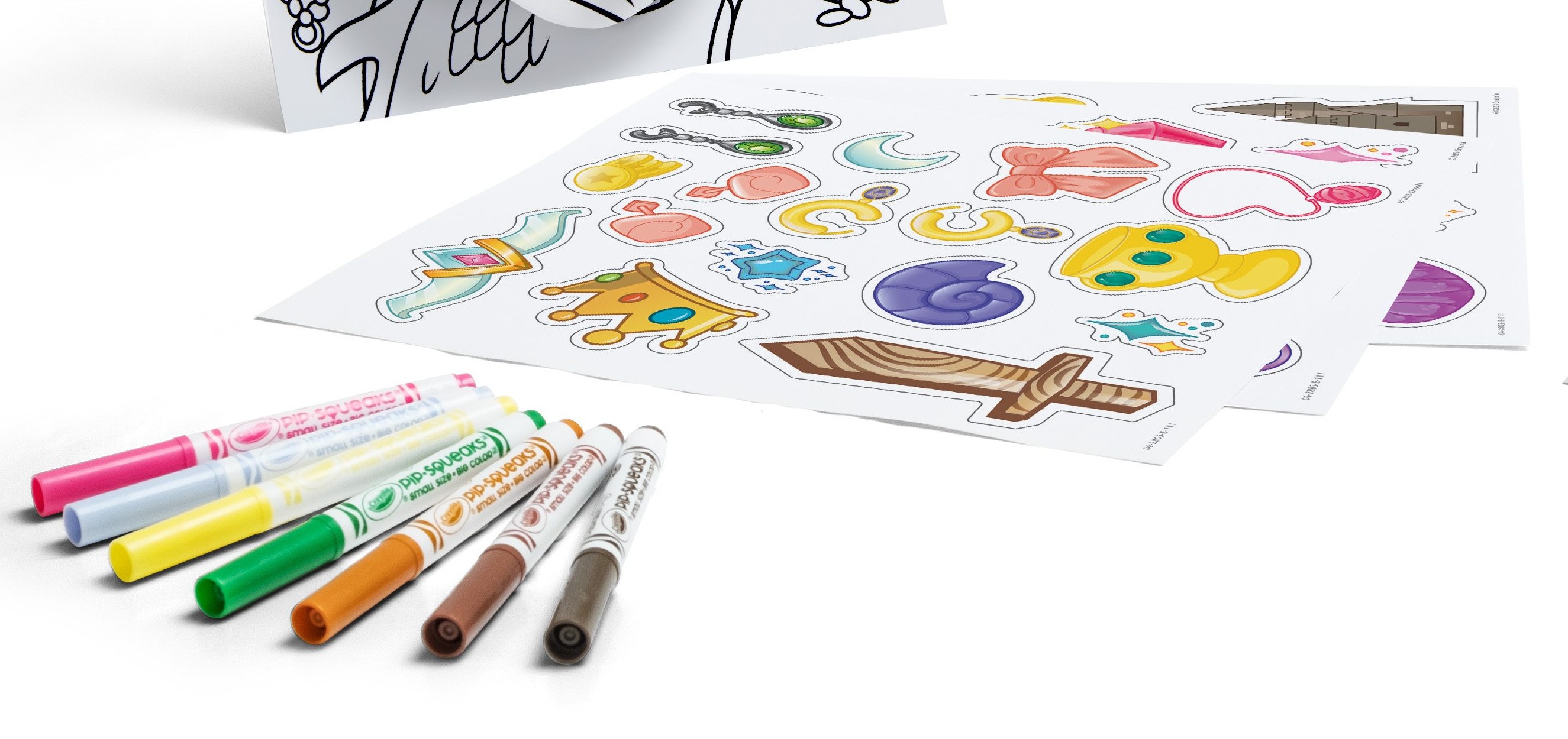 Набор большая раскраска Crayola Единороги - фото 6