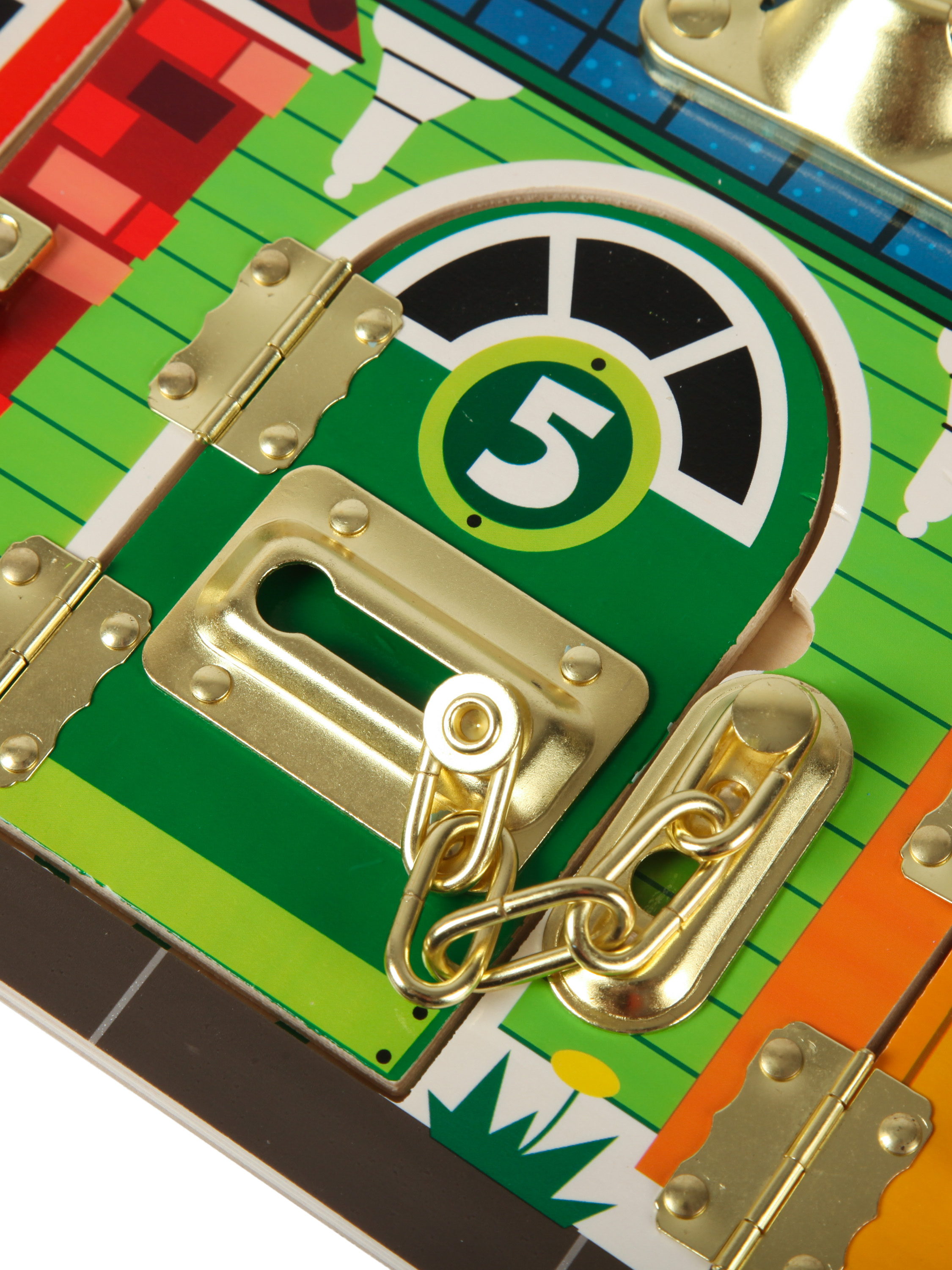 Игрушка Melissa and Doug бизиборд - фото 6
