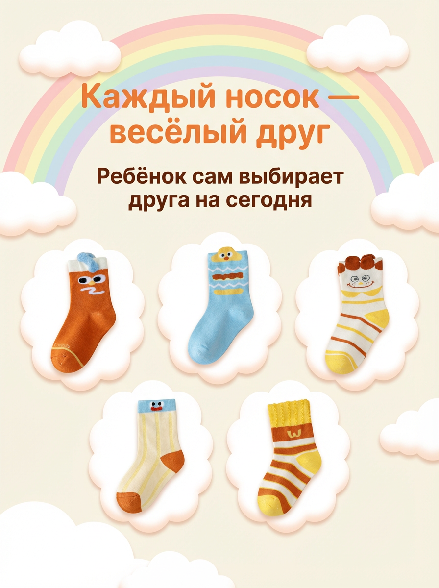 Носки 5 пар Bambooland Socks_Makdak - фото 4