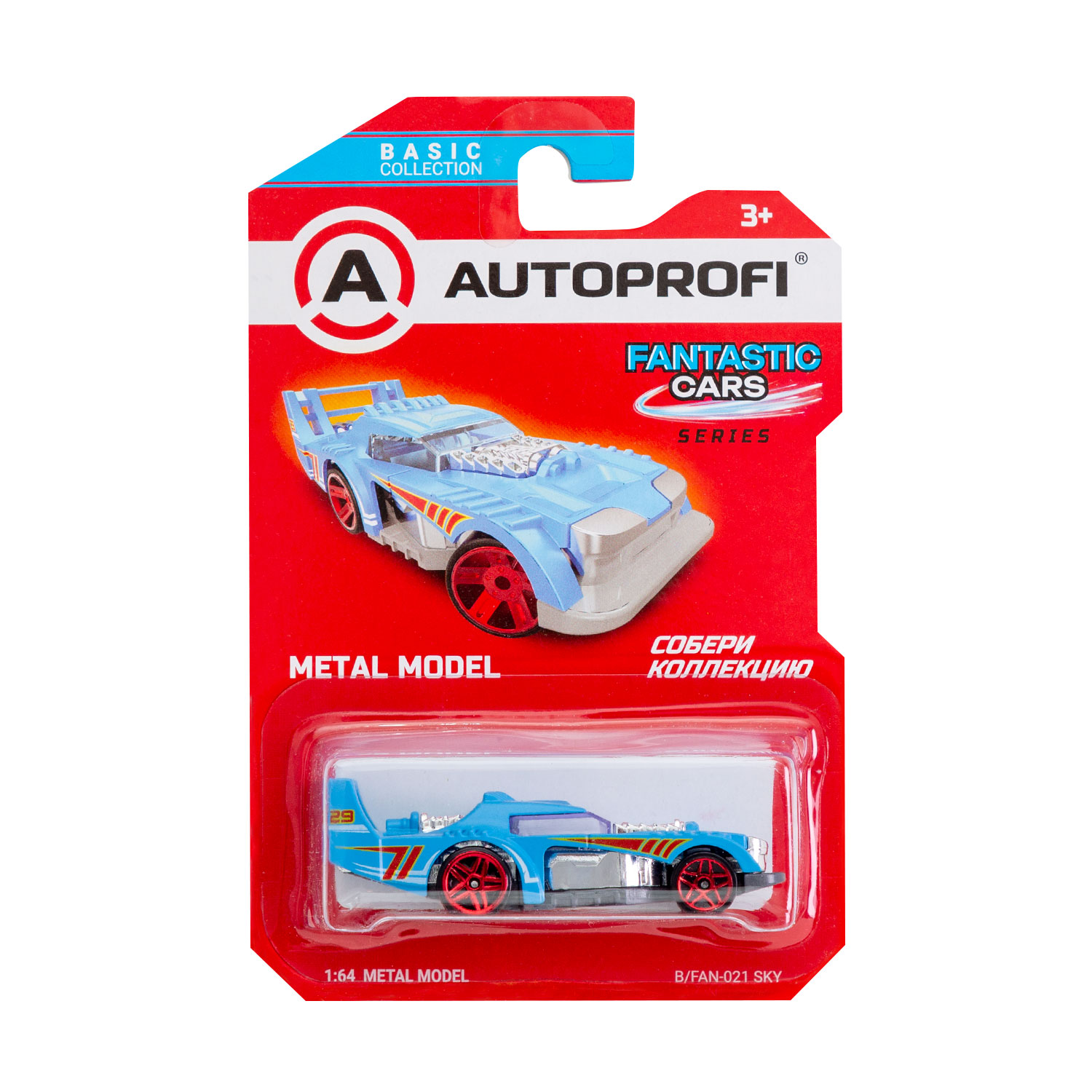 Автомобиль Autoprofi 1:64 в ассортименте CAR-BASIC-01-FAN - фото 22
