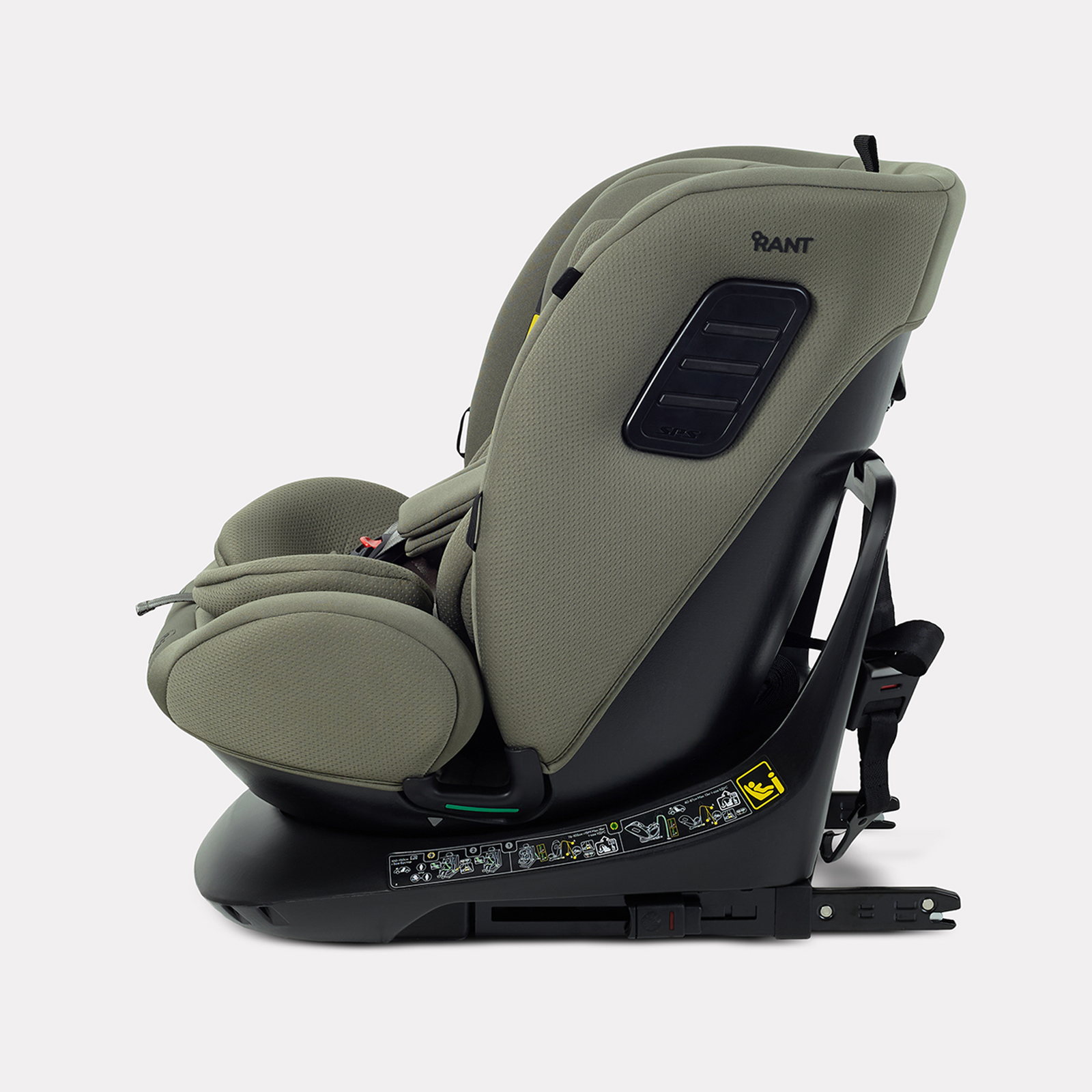 Автокресло Rant Skyline isofix Isofix 0+/1/2/3 (0-36 кг) зеленый - фото 2