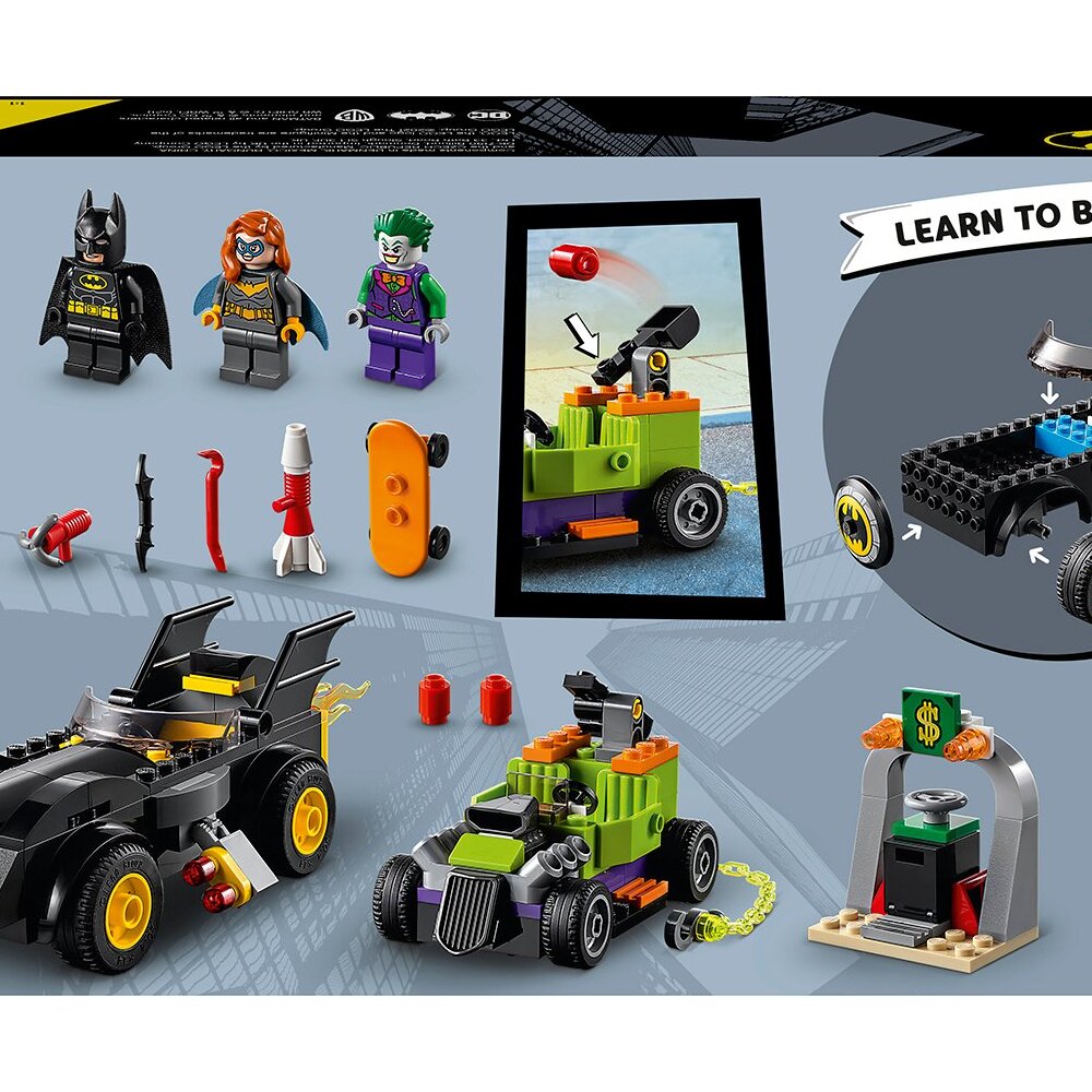 Конструктор LEGO DC Super Heroes Бэтмен vs Джокера 76180 1901 дет. - фото 3