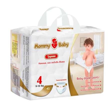 Трусики Mommy Baby 4 42 шт.