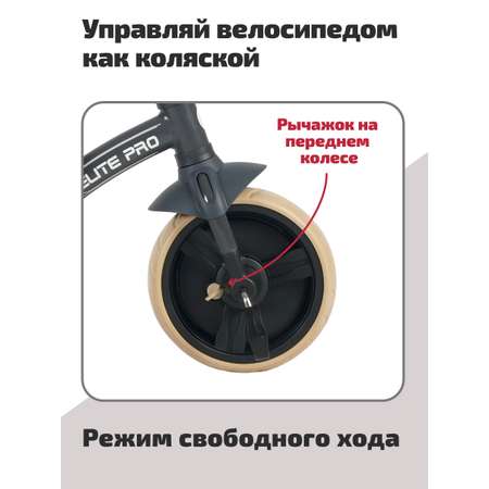Трехколесный велосипед QPLAY 10 дюймов