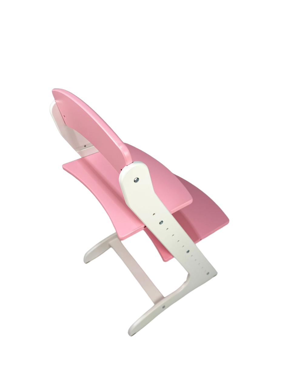 Стул Babystul Бело-розовый - фото 4