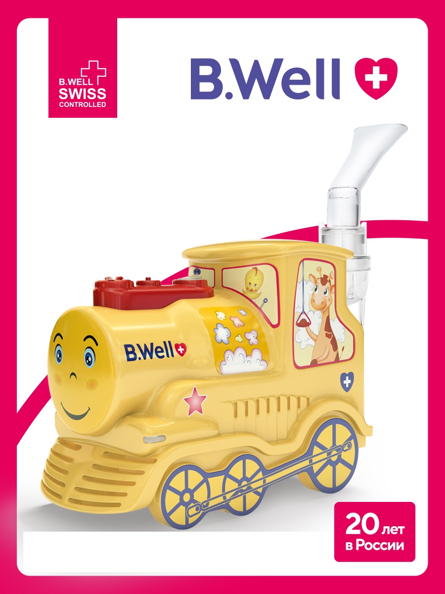 Изображение товара Медицинский компрессорный небулайзер для детей PRO-115 B.Well