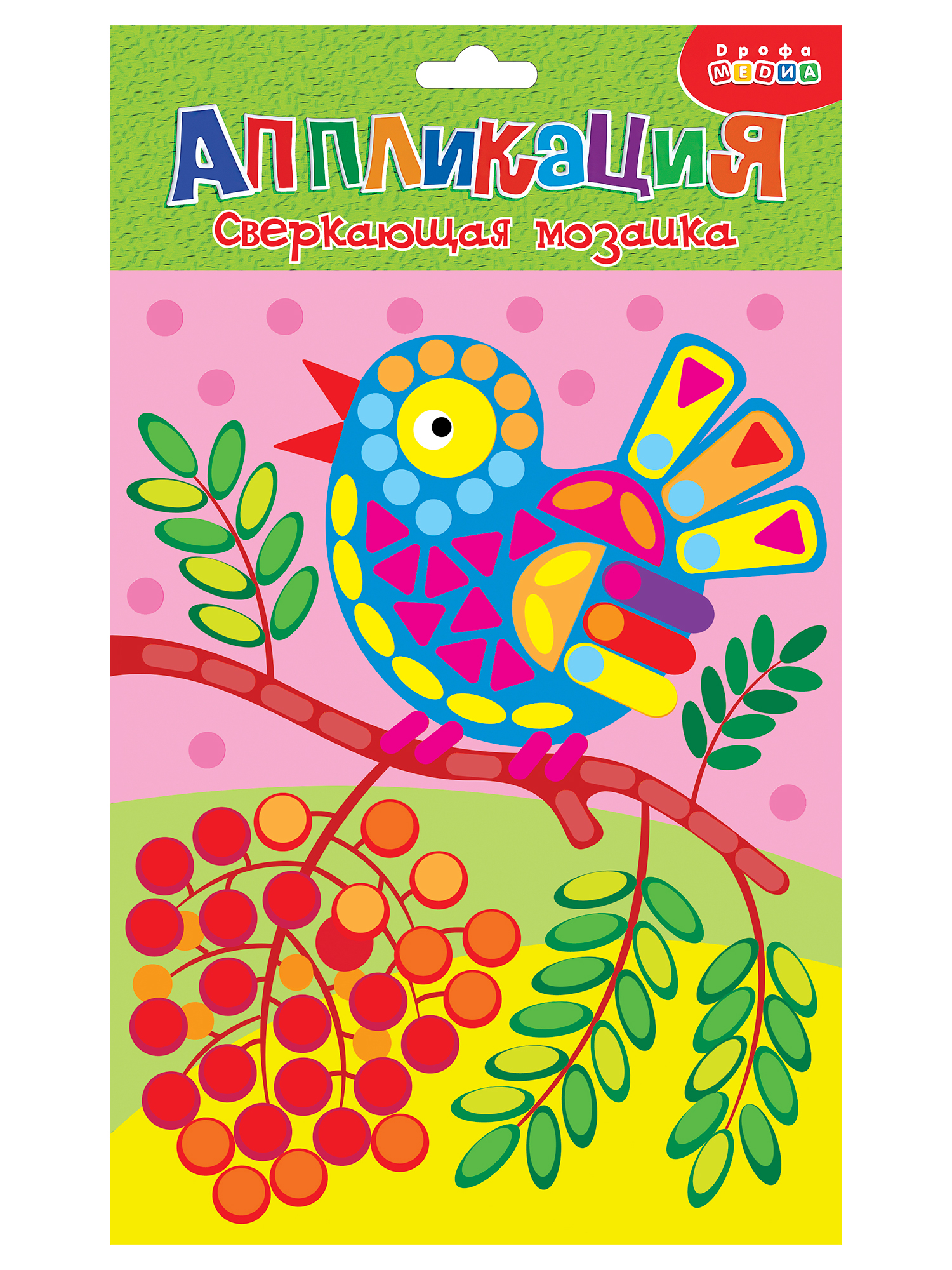 Набор для творчества Дрофа-Медиа аппликация Птичка на ветке - фото 6