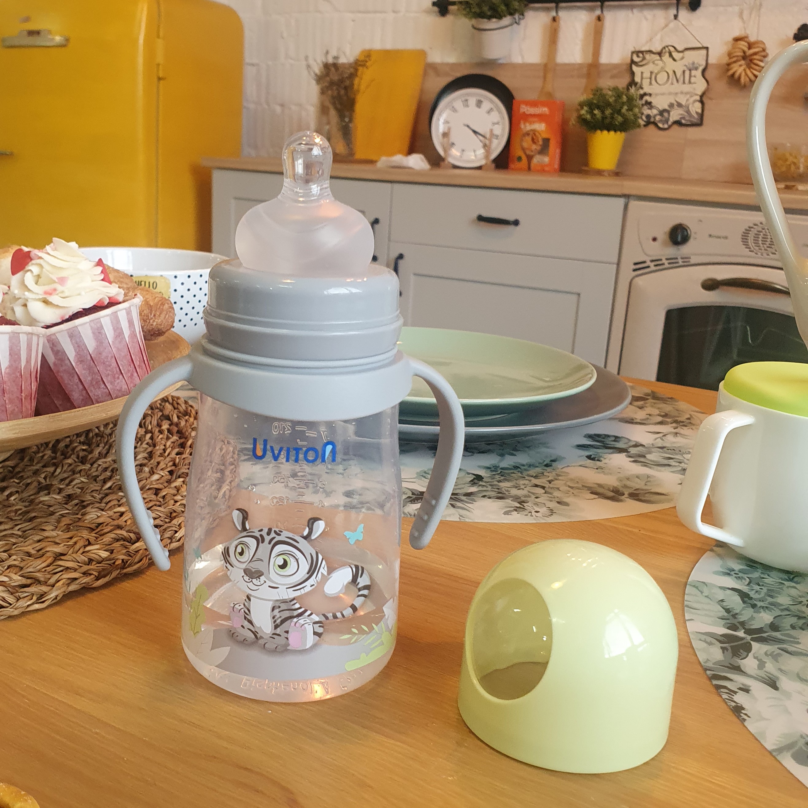 Бутылочка Uviton Anti-Colic 250 мл 1 шт. в ассортименте - фото 9