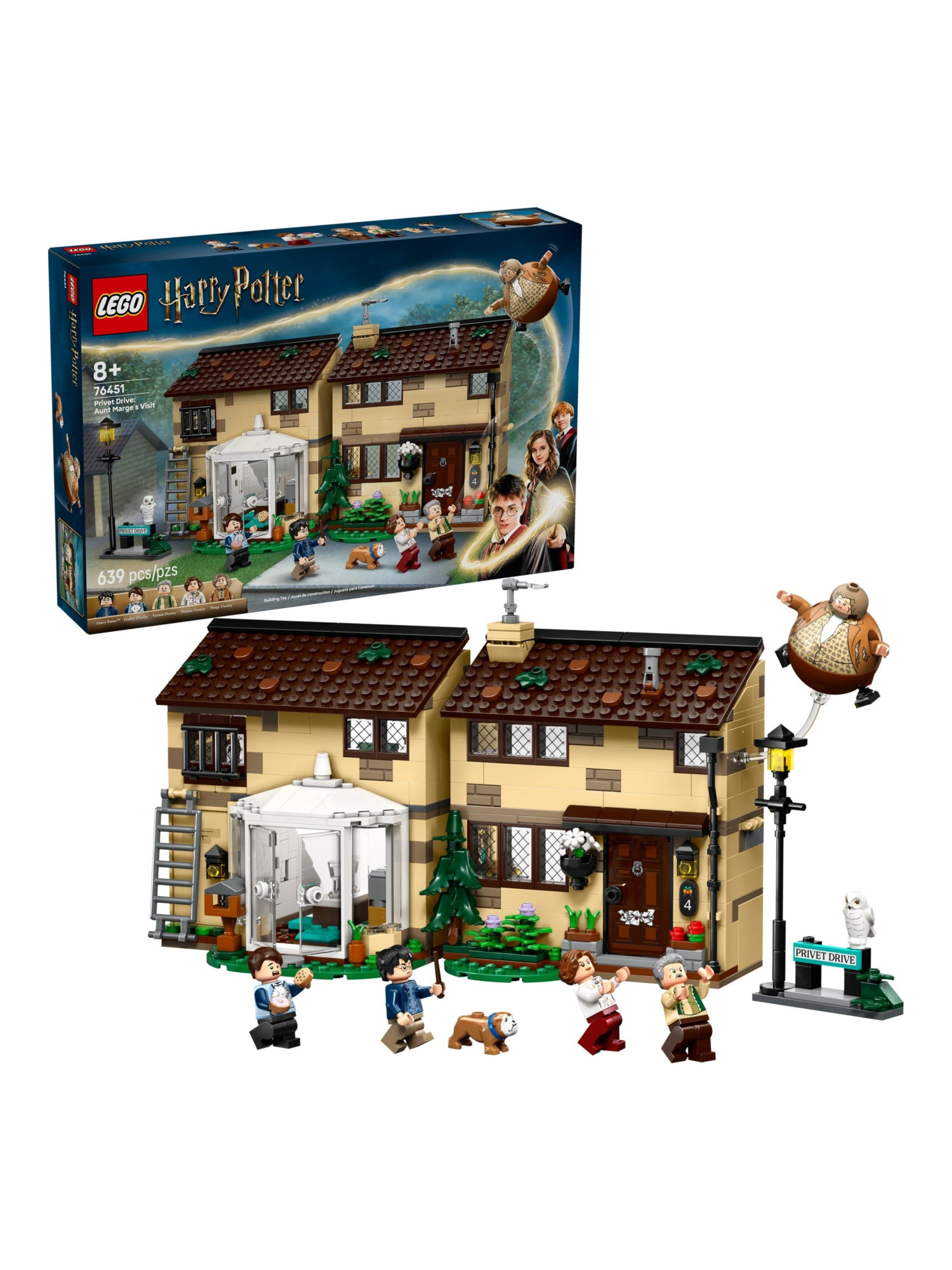Конструктор LEGO Harry Potter Тисовая улица 639 дет. - фото 3