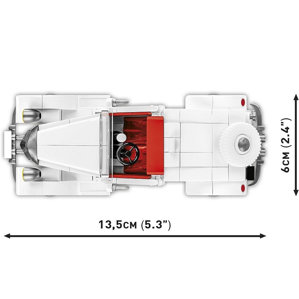 Конструктор COBI Автомобиль Citroen Traction блочный - фото 4