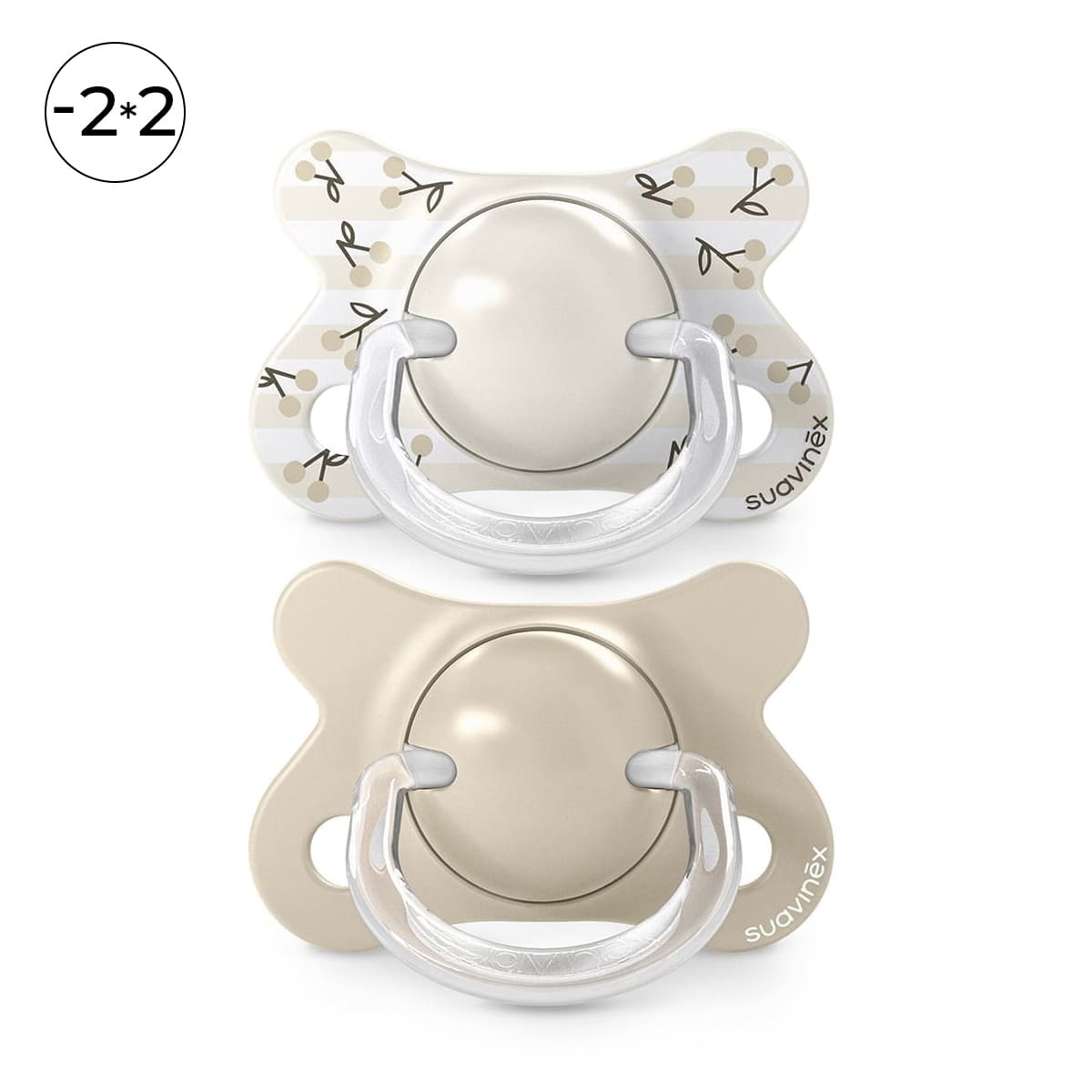 Пустышка Suavinex силикон ортодонтическая от 0 мес. 1 шт. - фото 1