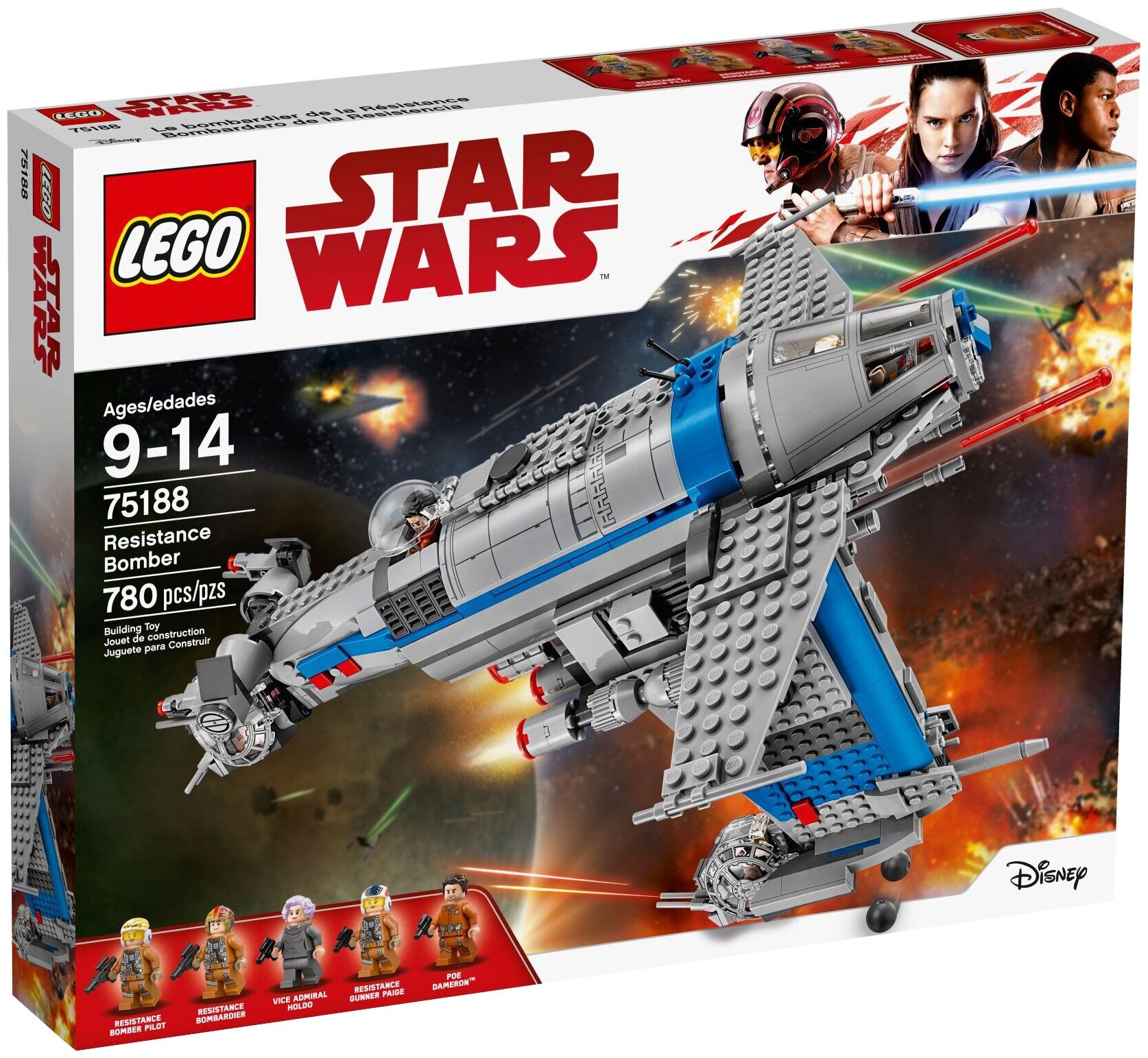 Конструктор LEGO Star Wars 780 дет. - фото 1