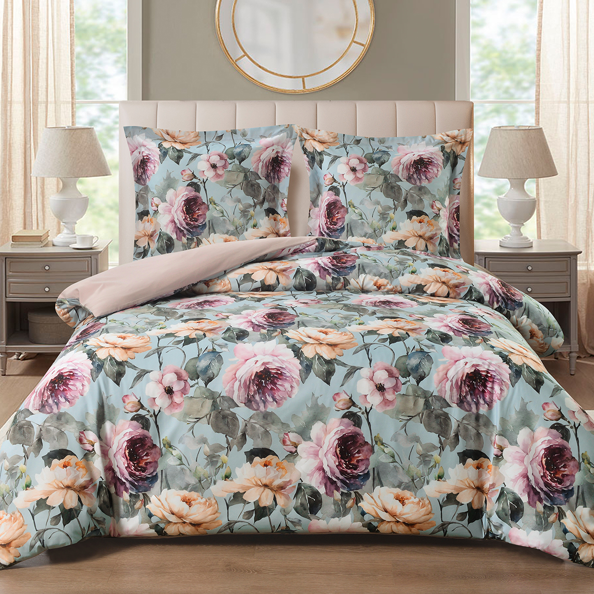 Комплект постельного белья MCotton евро Илэрия 4 предм. - фото 2