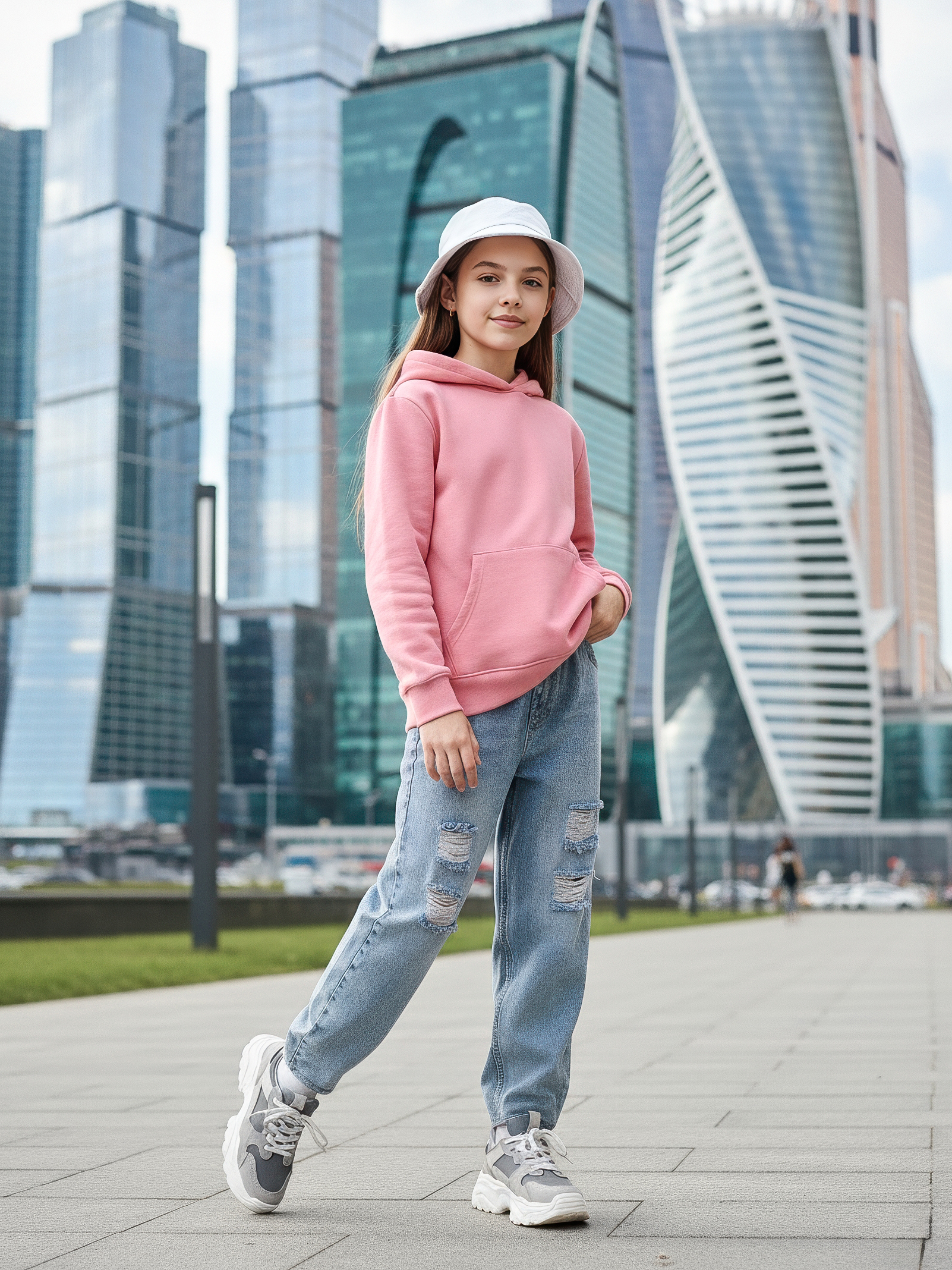 Джинсы СИНИЙ МИР WUD18325A-G39 - фото 7