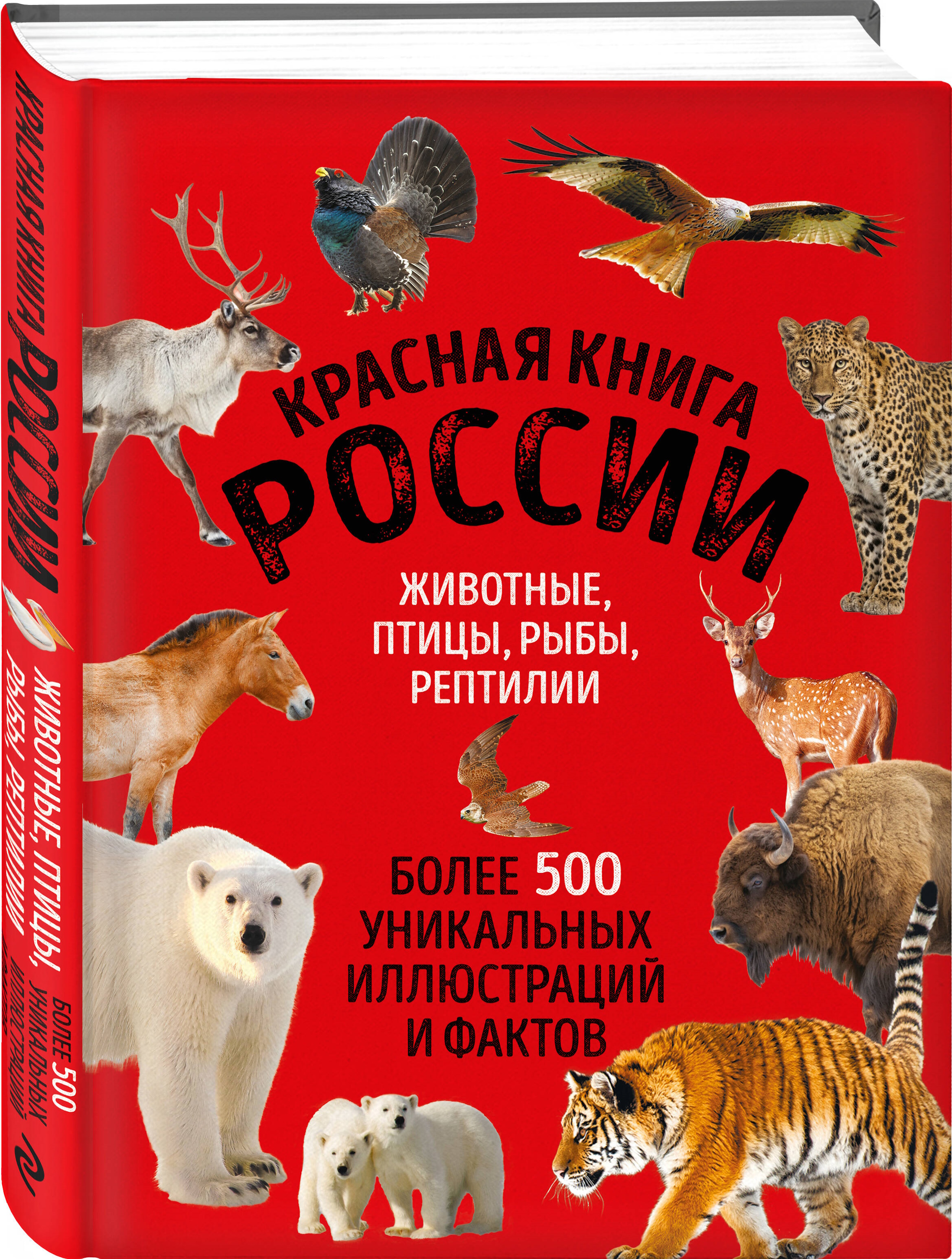 Изображение товара Книга Красная книга России Большая — редкие и исчезающие животные