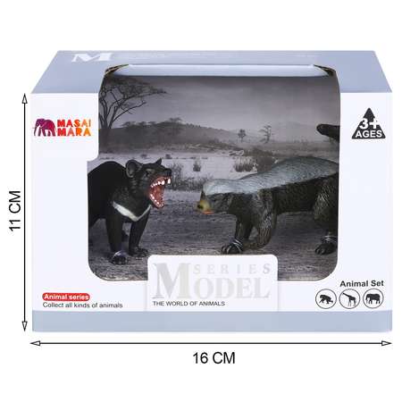 Игровой набор Masai Mara Тасманский дьявол и барсук