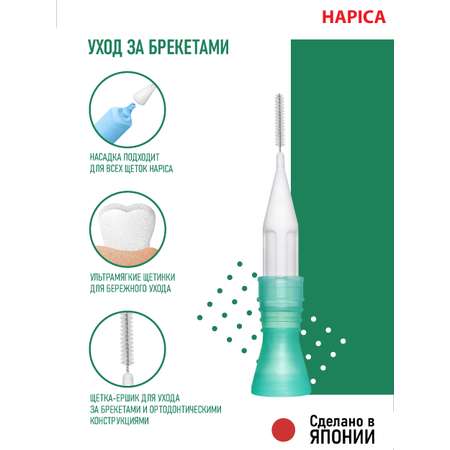 Зубная щетка электрическая Hapica от 10 лет