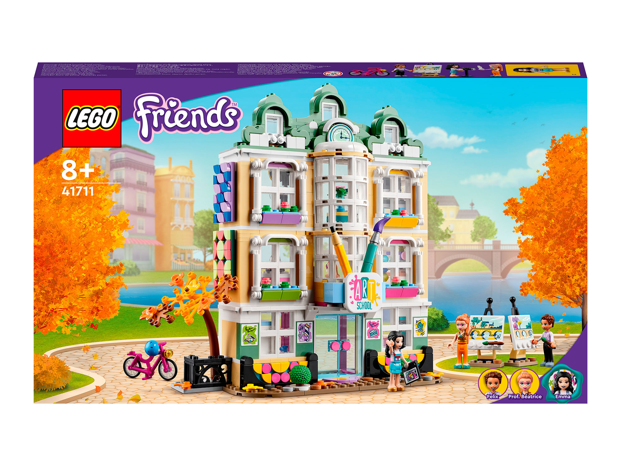 Конструктор LEGO Friends Художественная школа Эммы блочный - фото 15