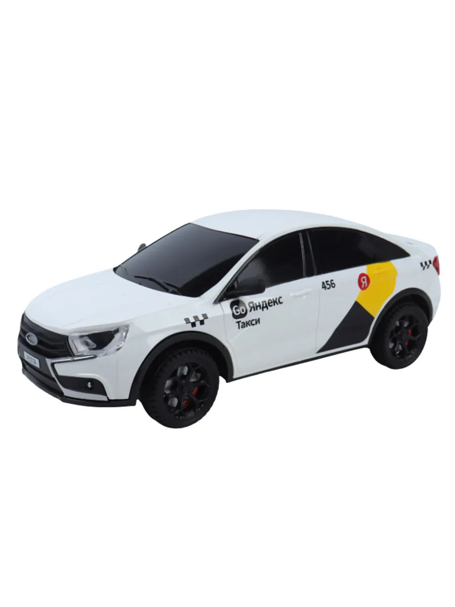 Автомобиль РУ ТОТОША LADA Машинка яндекс таски Веста 1:16 - фото 7