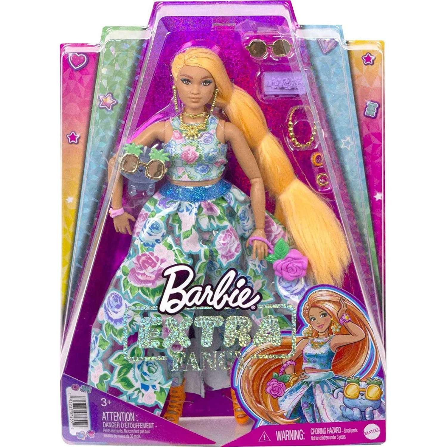 Кукла модельная Barbie Экстра HHN14 - фото 5