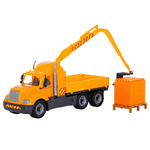 Автокран Полесье с манипулятором