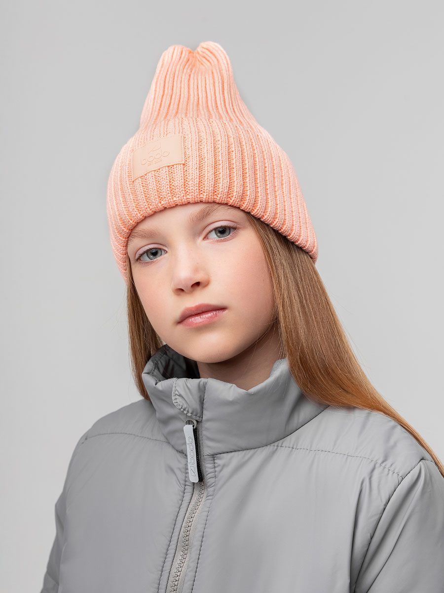 Шапка Bodo 10-363MU_персиковый - фото 1