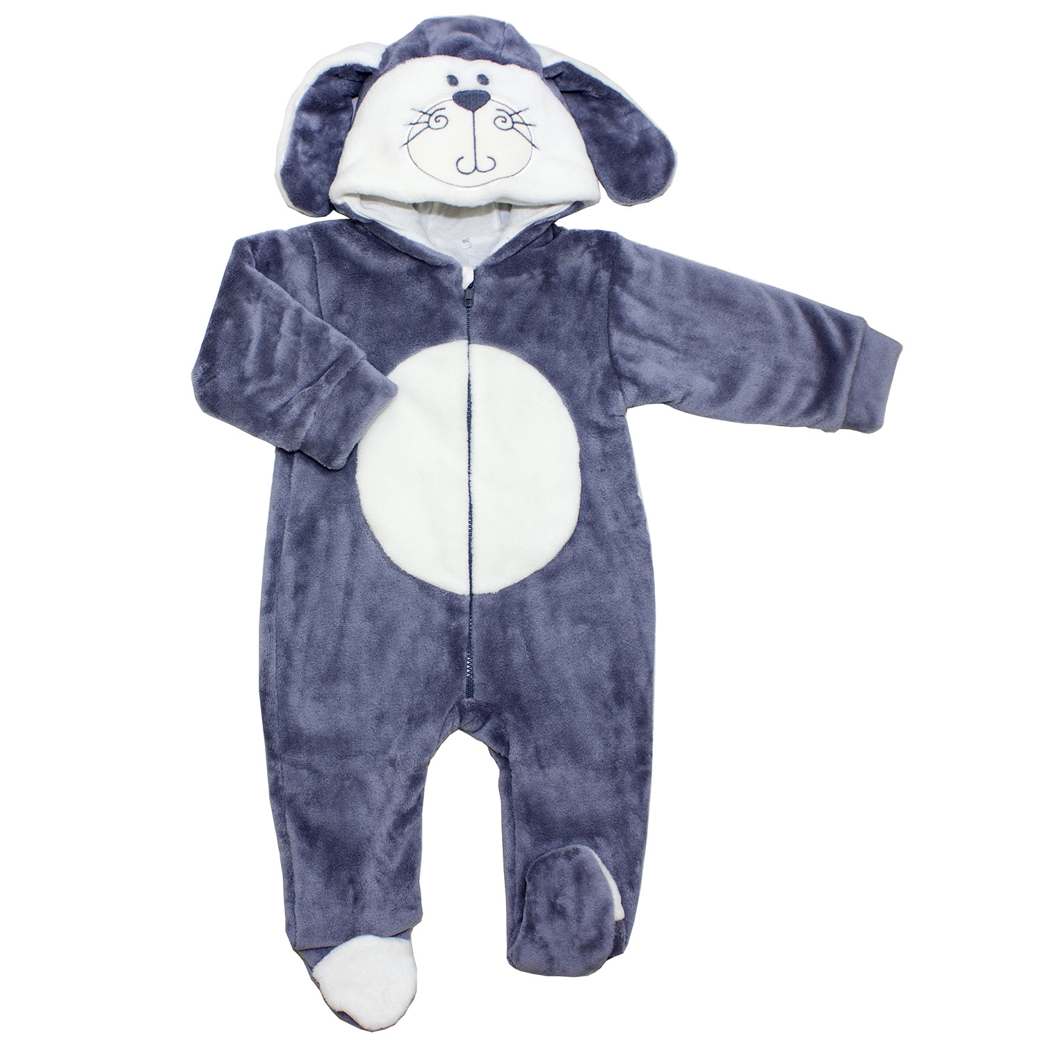 Комбинезон Осьминожка 620-86В серый - фото 3