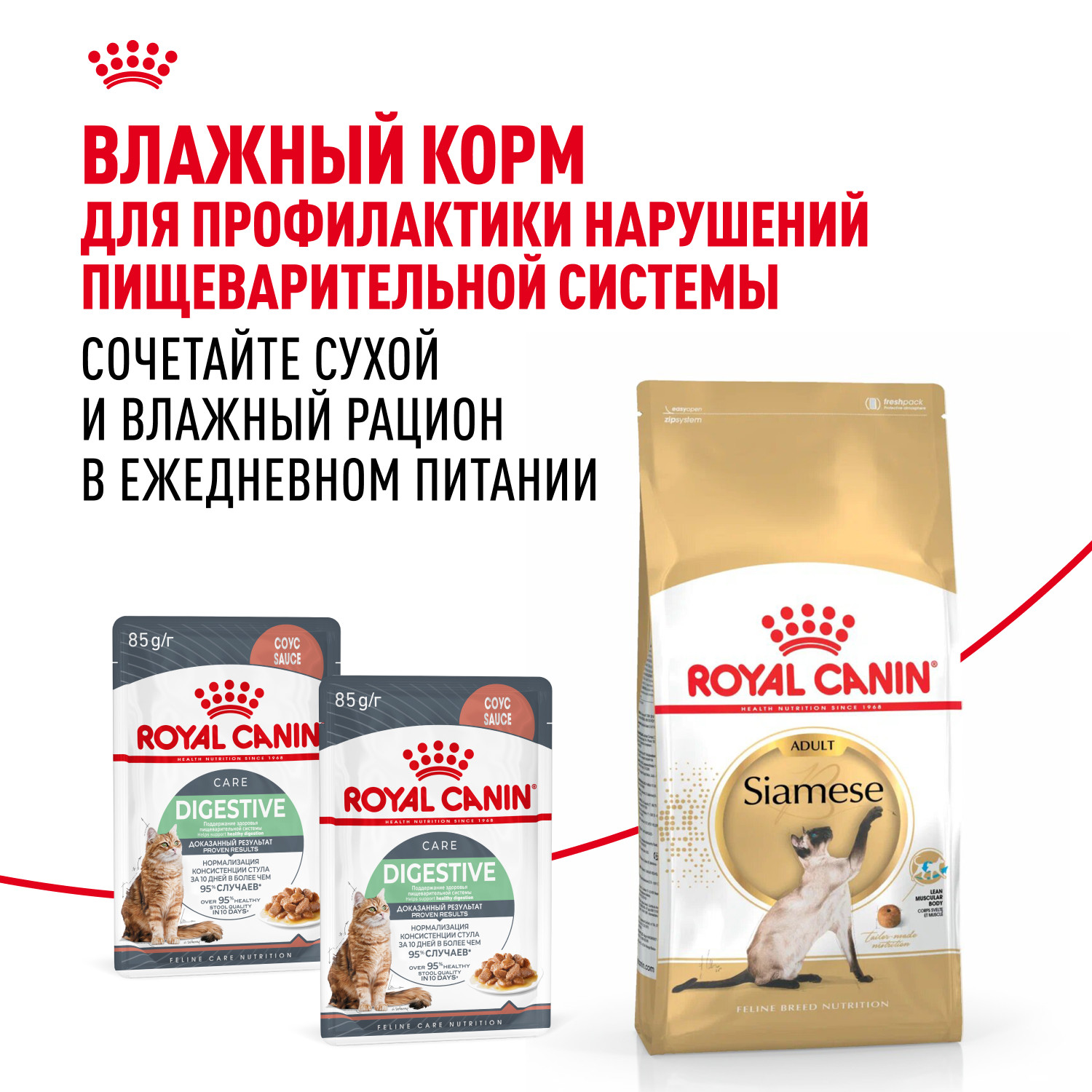 Корм сухой для кошек ROYAL CANIN Siamese 400г - фото 8