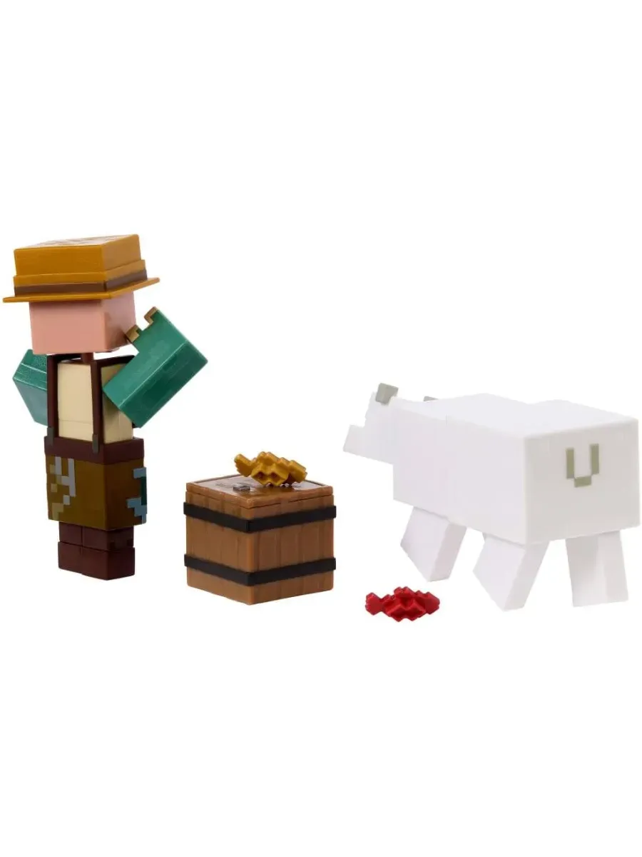 Игровой набор Minecraft Fisherman and Polar bear - фото 4