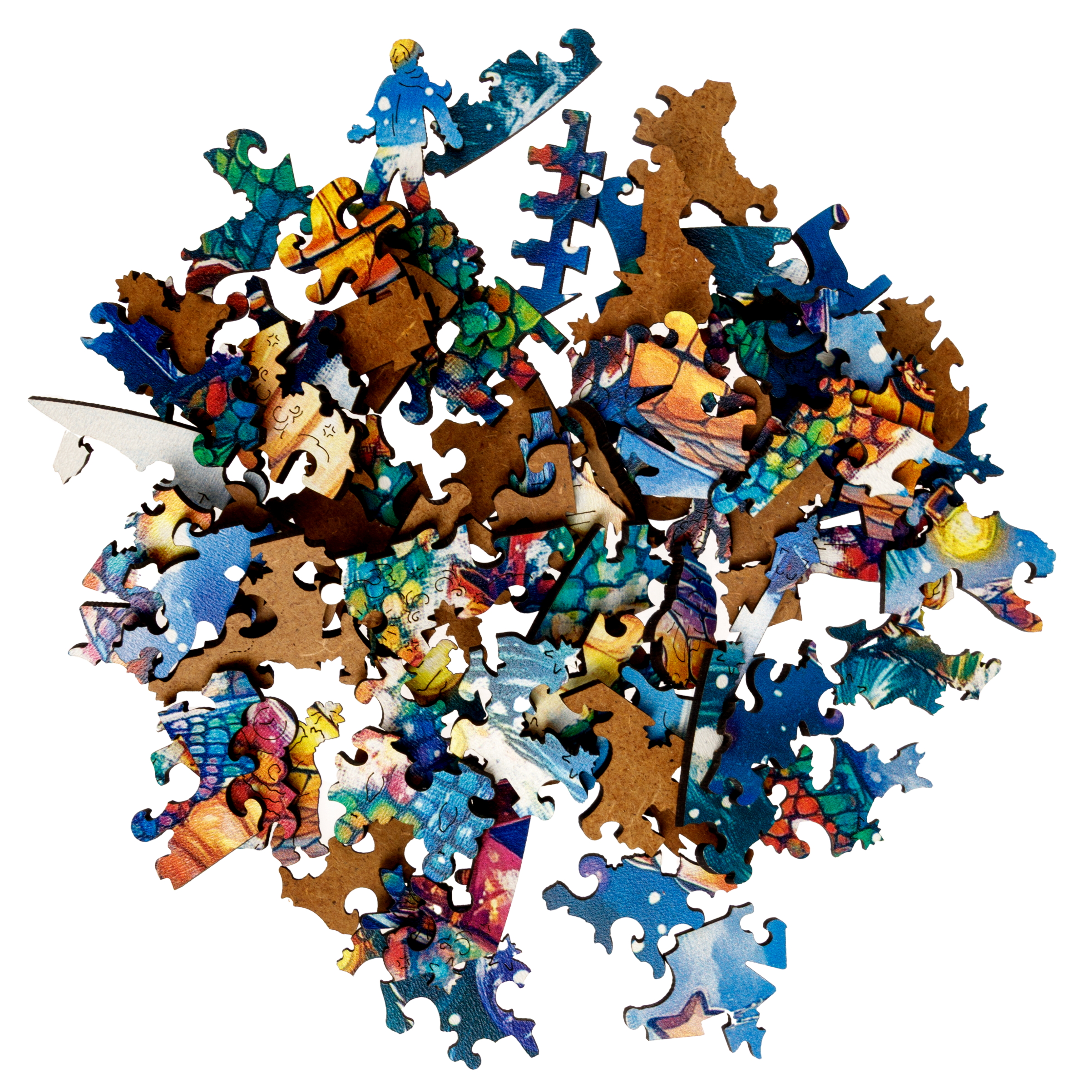 Пазл Melograno puzzle деревянный - фото 3