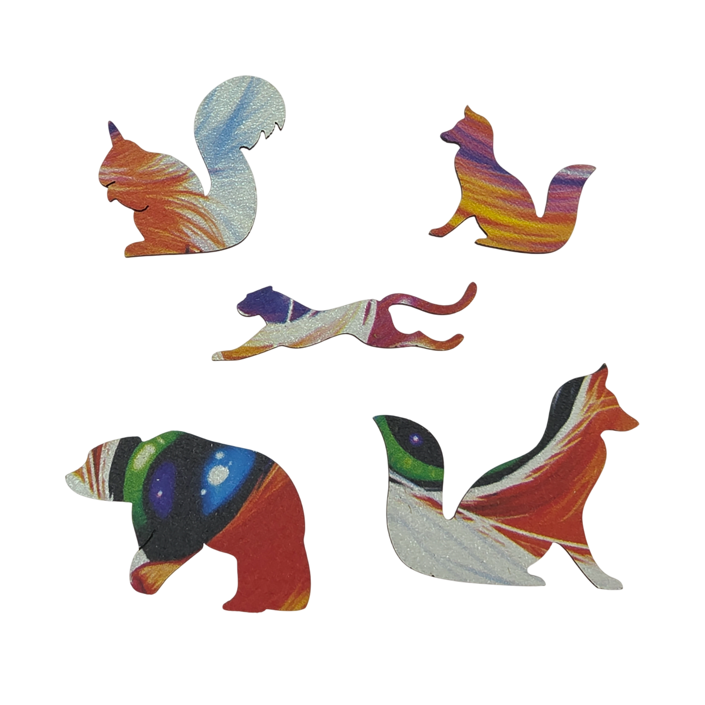 Пазл Melograno puzzle деревянный - фото 2