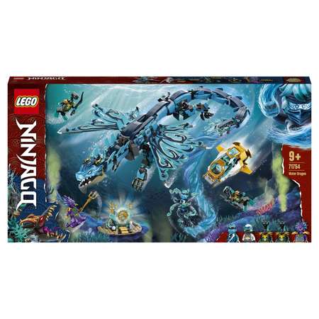 Конструктор LEGO NINJAGO Водный дракон блочный