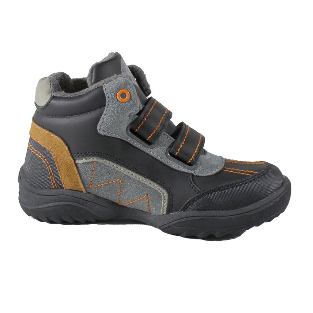 Ботинки Europen 2029202-СВ EUROPEN Ботинки для мальчика,серо-оранжевый - фото 2