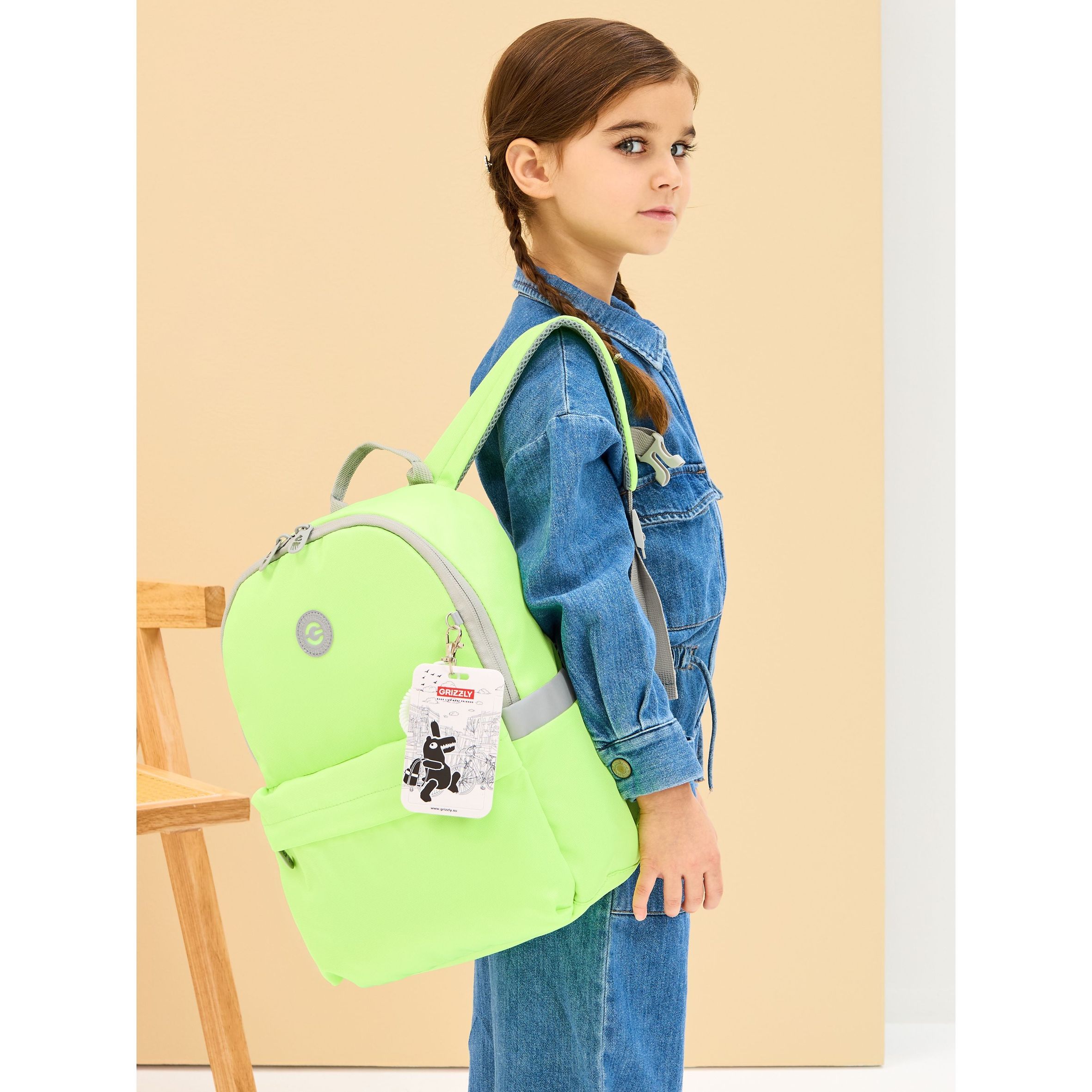 Рюкзак Grizzly для девочки - фото 8