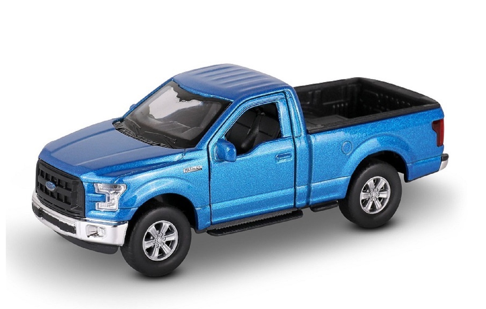 Автомобиль Welly Ford F-150 Regular Cab синий 1:38 43701W-B - фото 1