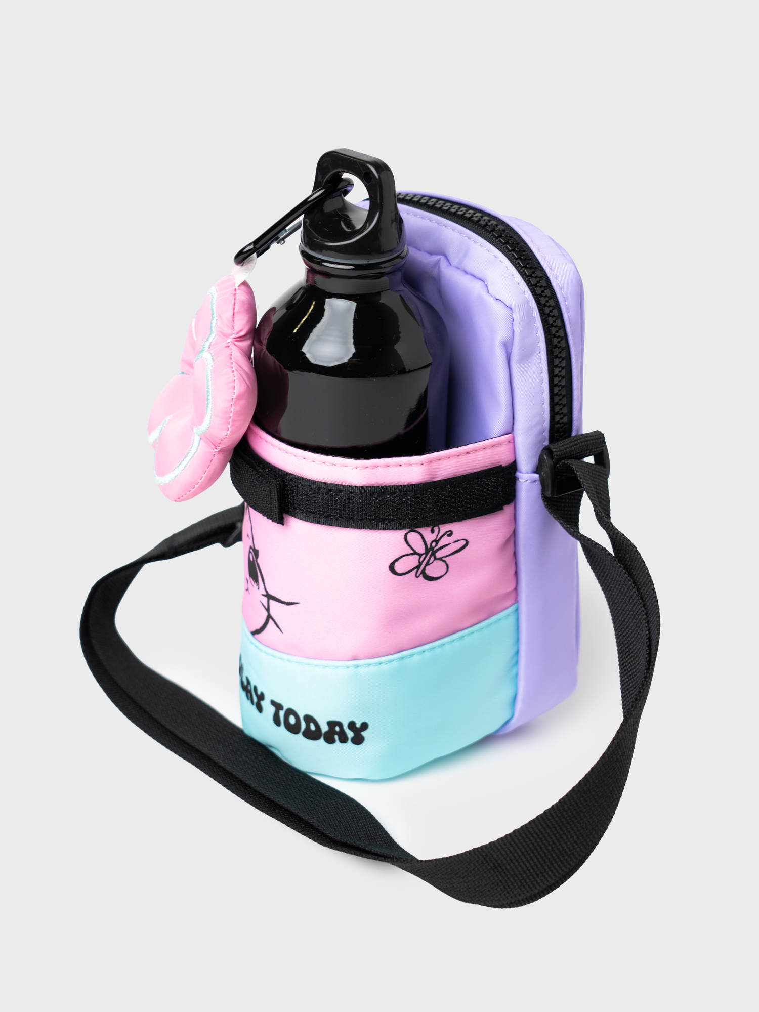 Сумка кросс-боди, бутылка для воды и брелок PlayToday 12622835 - фото 3