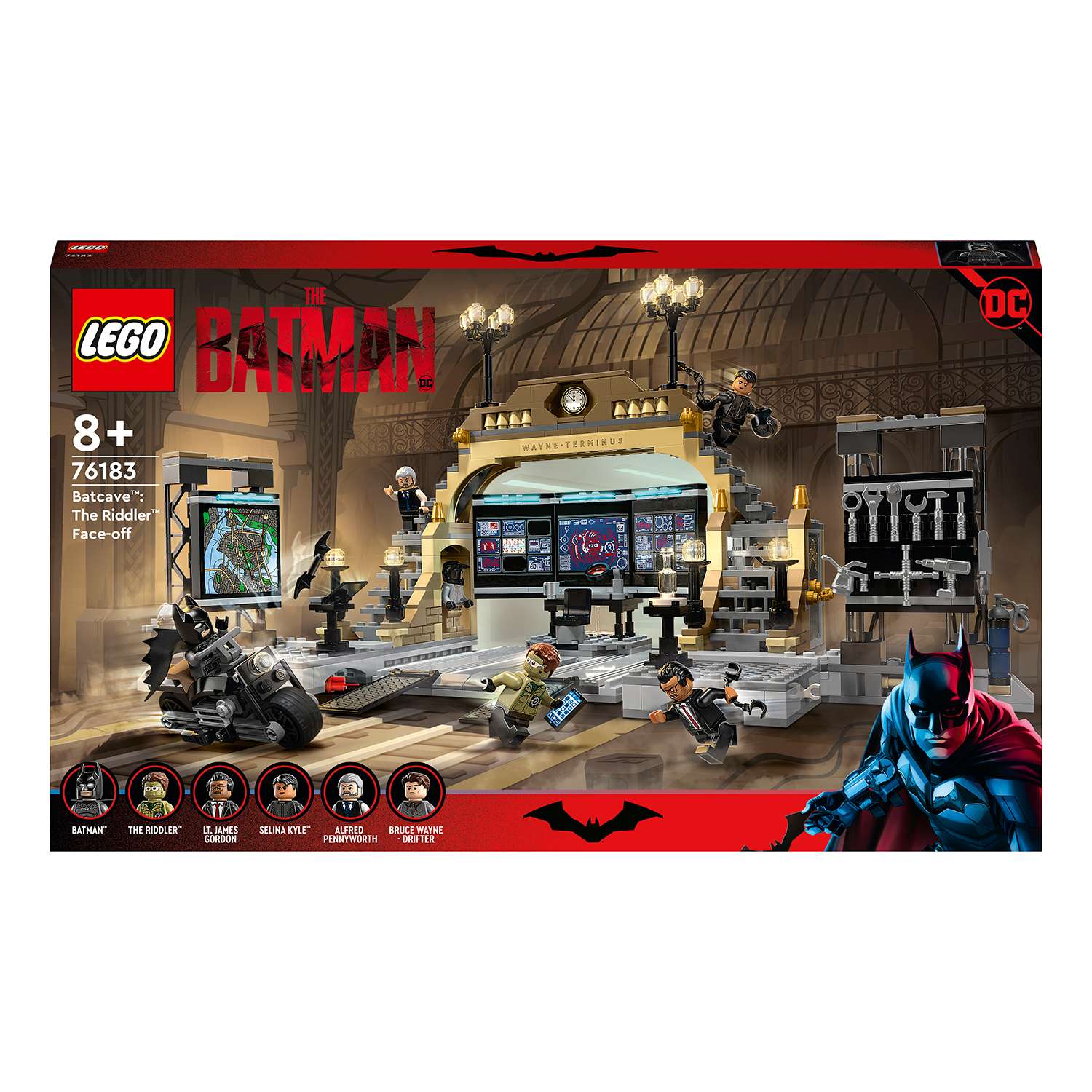Конструктор LEGO DC Super Heroes Cхватка с Загадочником блочный - фото 2