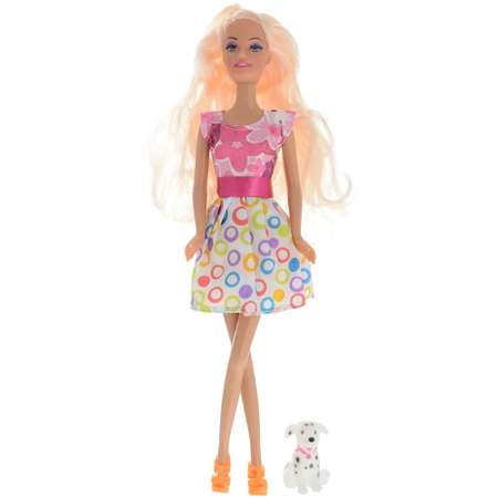 Кукла модельная ToysLab Ася Прогулка со щенком