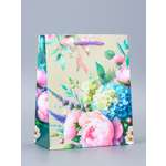 Пакет подарочный Арт и Дизайн Цветы и Радость 18 х 223 х 10 см