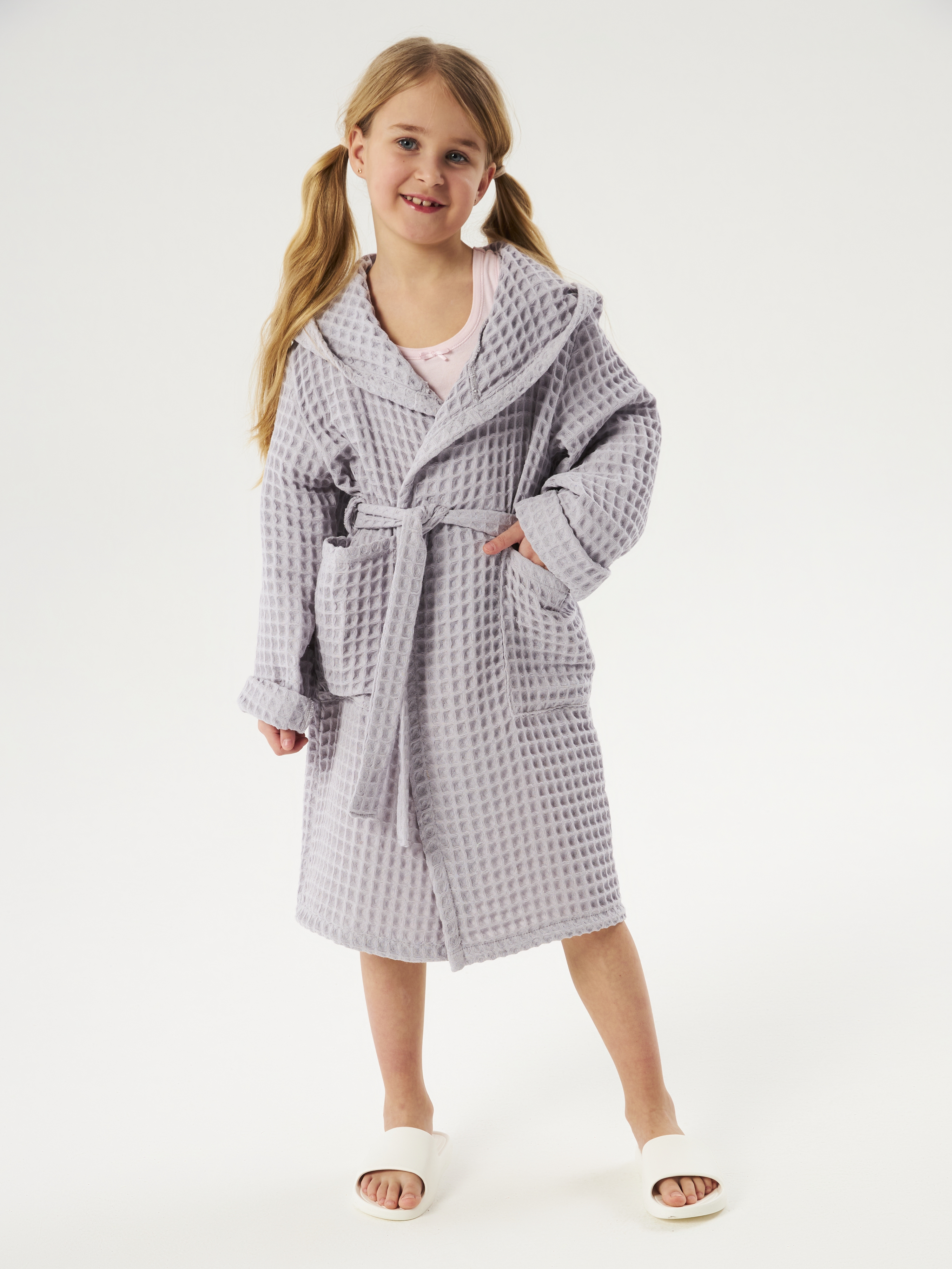 Халат Осьминожка 826-11/серый - фото 18