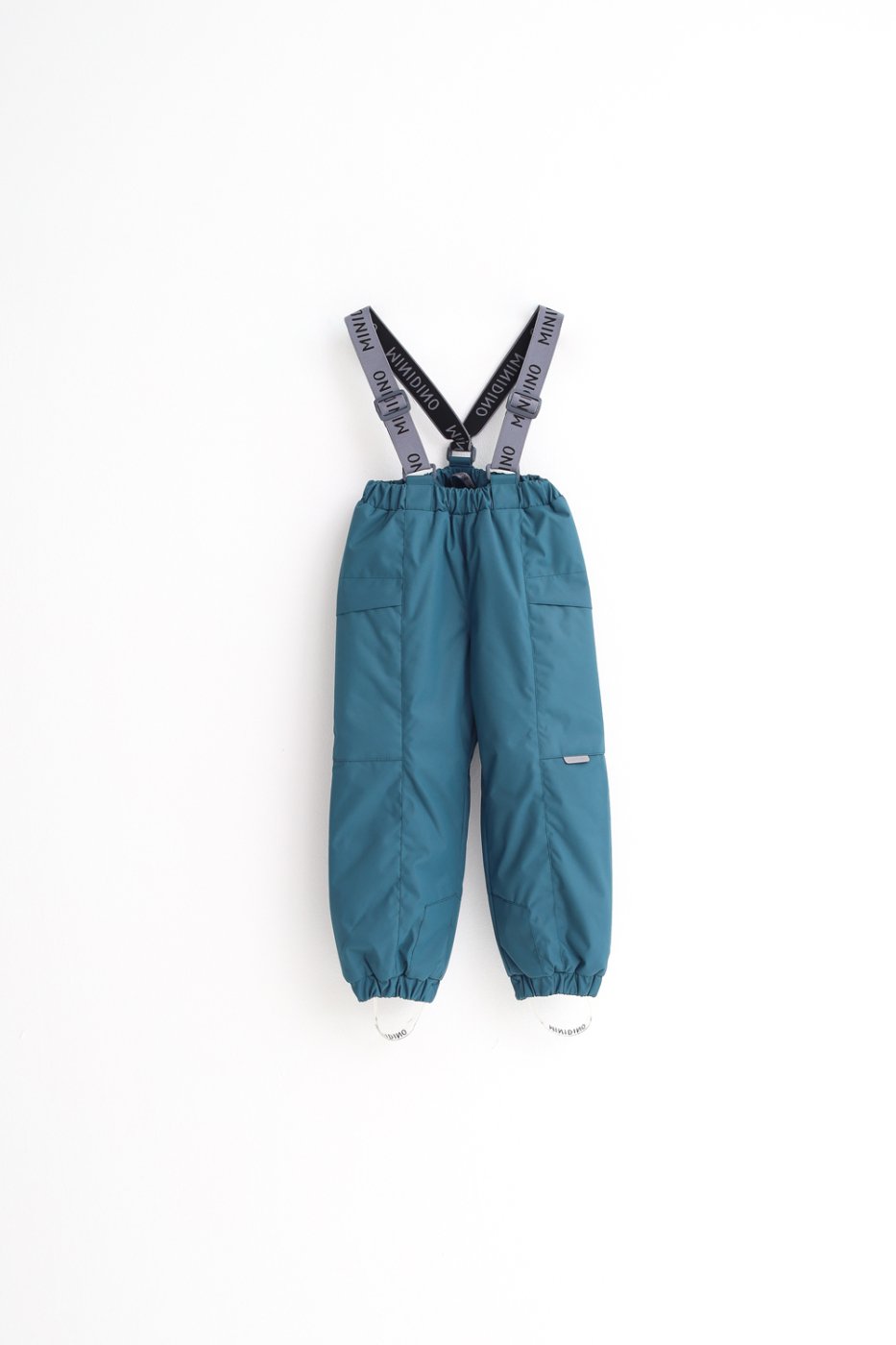 Брюки MINIDINO MDW1-TW003/0Брюки на лямках зимние атлантик - фото 11