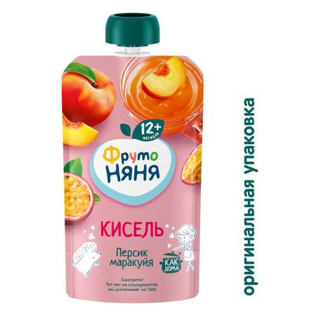 Кисель ФрутоНяня персик-маракуйя 130г с 12месяцев